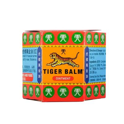 万宁港版TigerBalm虎标万金油19.4g红色清凉油止痒缓解头疼新加坡