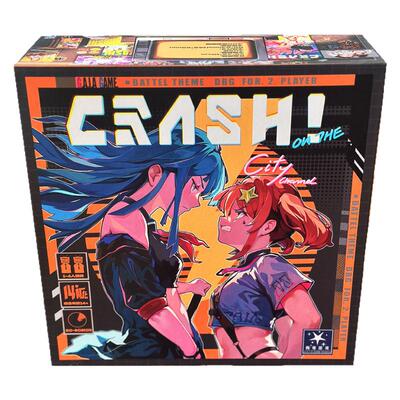 正版全新【153桌游】CRASH！双人对战卡组构筑桌面游戏