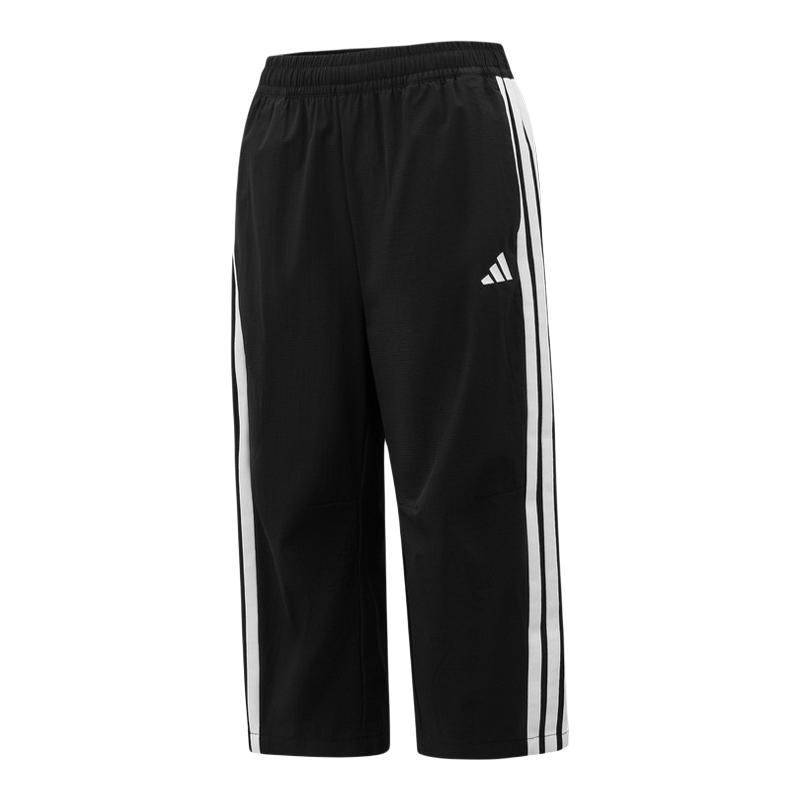 【自营】adidas阿迪男大童运动休闲中裤KH0217