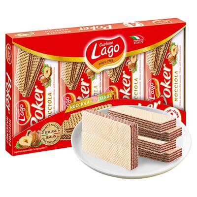 意大利原装进口零食LAGO威化饼干