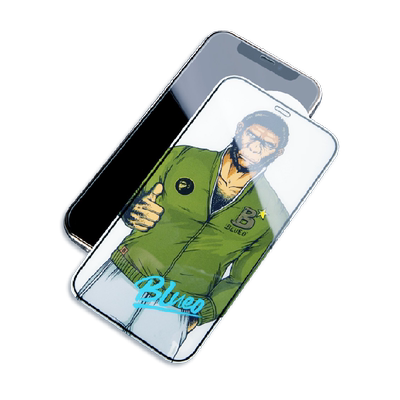 蓝猩先生iphone12promax高清钢化膜