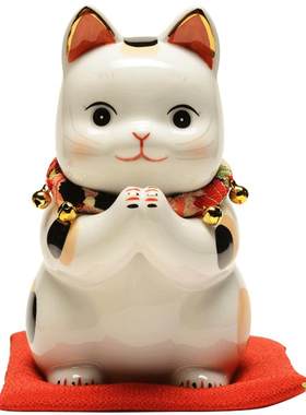 日本药师窑招财猫摆件店铺开业