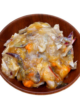 红膏蟹糊醉蟹梭子蟹罐装即食