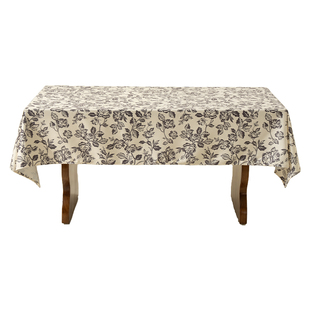 【三防】法式桌布防水防油美式复古高级感长方形餐桌布氛围感茶几