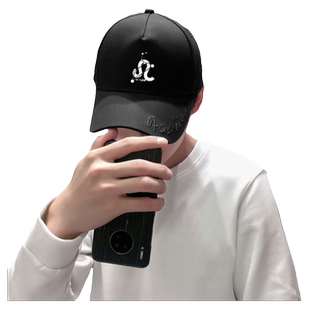 十二星座水平金牛天秤摩羯天蝎狮子座鸭舌帽子男女防晒遮阳棒球帽