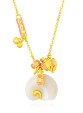 vana和田玉吉祥富贵项链女款