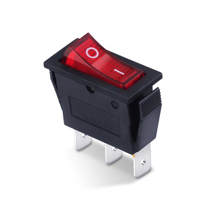 上开 上海永星船型开关带灯KCD1船形翘板电源开关3脚2档 16A 250V