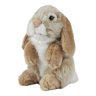 美国Living Nature限量正版卡其色垂耳兔小兔兔公仔玩偶毛绒玩具