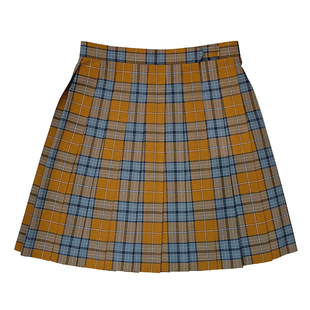 中牌制服馆琥珀光秋冬毛料原创JK制服格裙校供半身裙百褶裙短裙