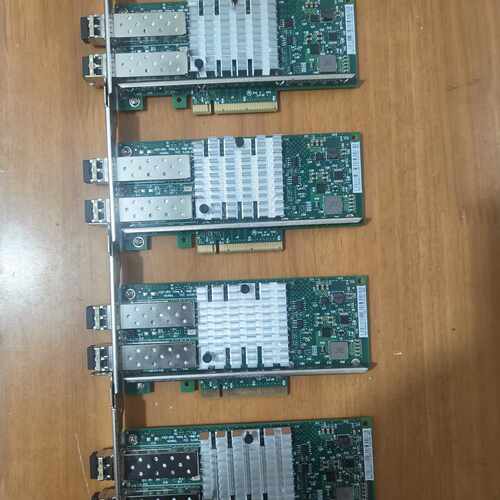 议价出闲置Intel X520-DA2双口万兆光口网卡，公司维修