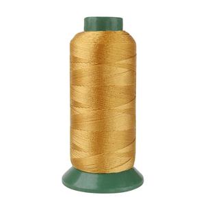 皮革线尼龙线大卷缝纫线粗线丝光线白线缝纫机线高强线420D3股线