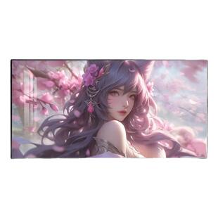 英雄联盟LOL金克丝萨勒芬妮阿狸装饰画电竞酒店房间网咖玄关挂画