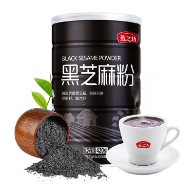 燕之坊纯熟黑芝麻五谷杂粮420g
