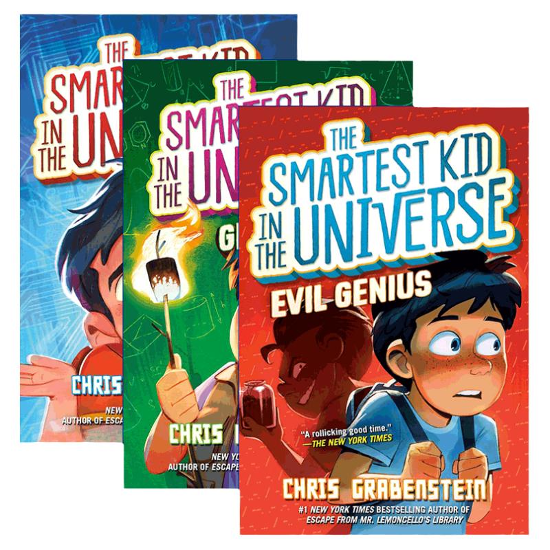 英文原版 The Smartest Kid in the Universe 3 Chris Grabenstein