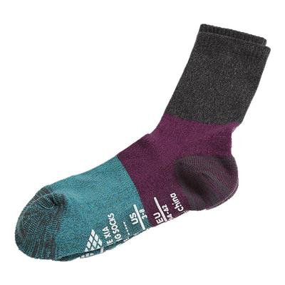 德国纱线情侣款男女户外抗菌袜子