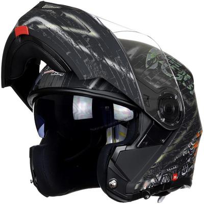 摩托车揭面盔坦克四季