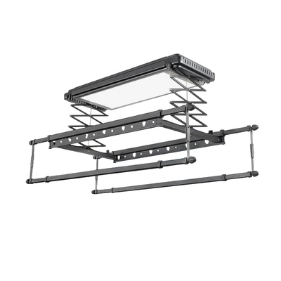 超薄电动晾衣架小尺寸侧装横装