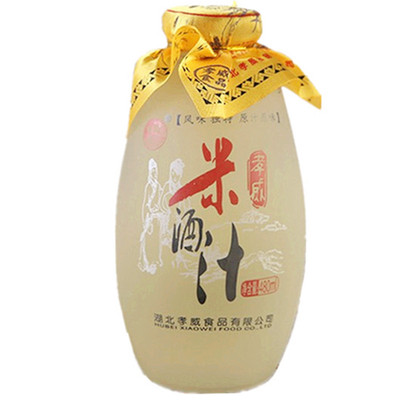 孝威米酒汁480ml*3瓶糯米酒清酒