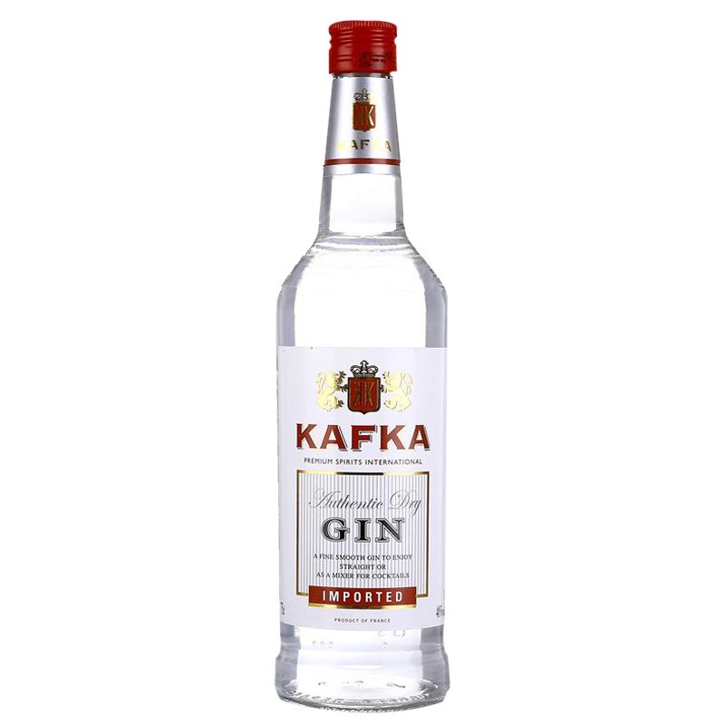 卡夫卡金酒杜松子酒 法国进口鸡尾酒调酒基酒洋酒 KAFKA GIN