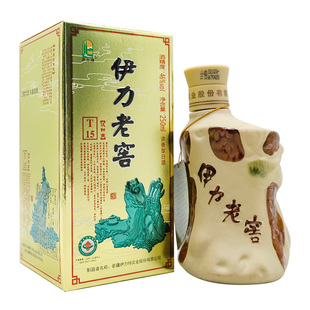 新疆兵团伊犁伊力特伊力老窖十五年整箱10瓶46度小树根白酒250ml