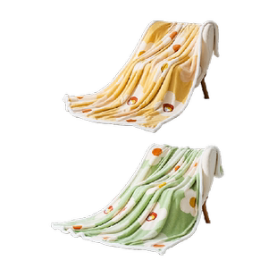 LOVO乐蜗家纺床上用品毛毯沙发毯午睡毯子披肩毯双层绒毯盖毯