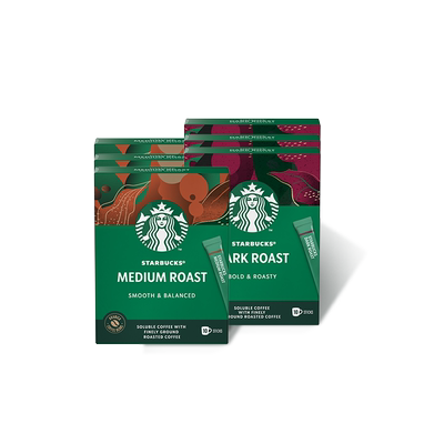 星巴克无糖浓醇冰美式速溶黑咖啡