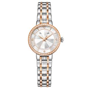 天然钻石女表天王表光芒系列轻奢石英手表31527