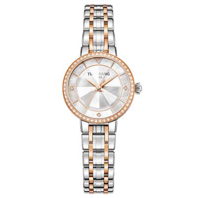 天王表光芒系列轻奢石英手表钻石女表31527