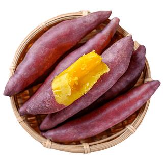 临安天目山小香薯正宗农家自种小番薯地瓜蜜薯旗舰店新鲜板栗红薯