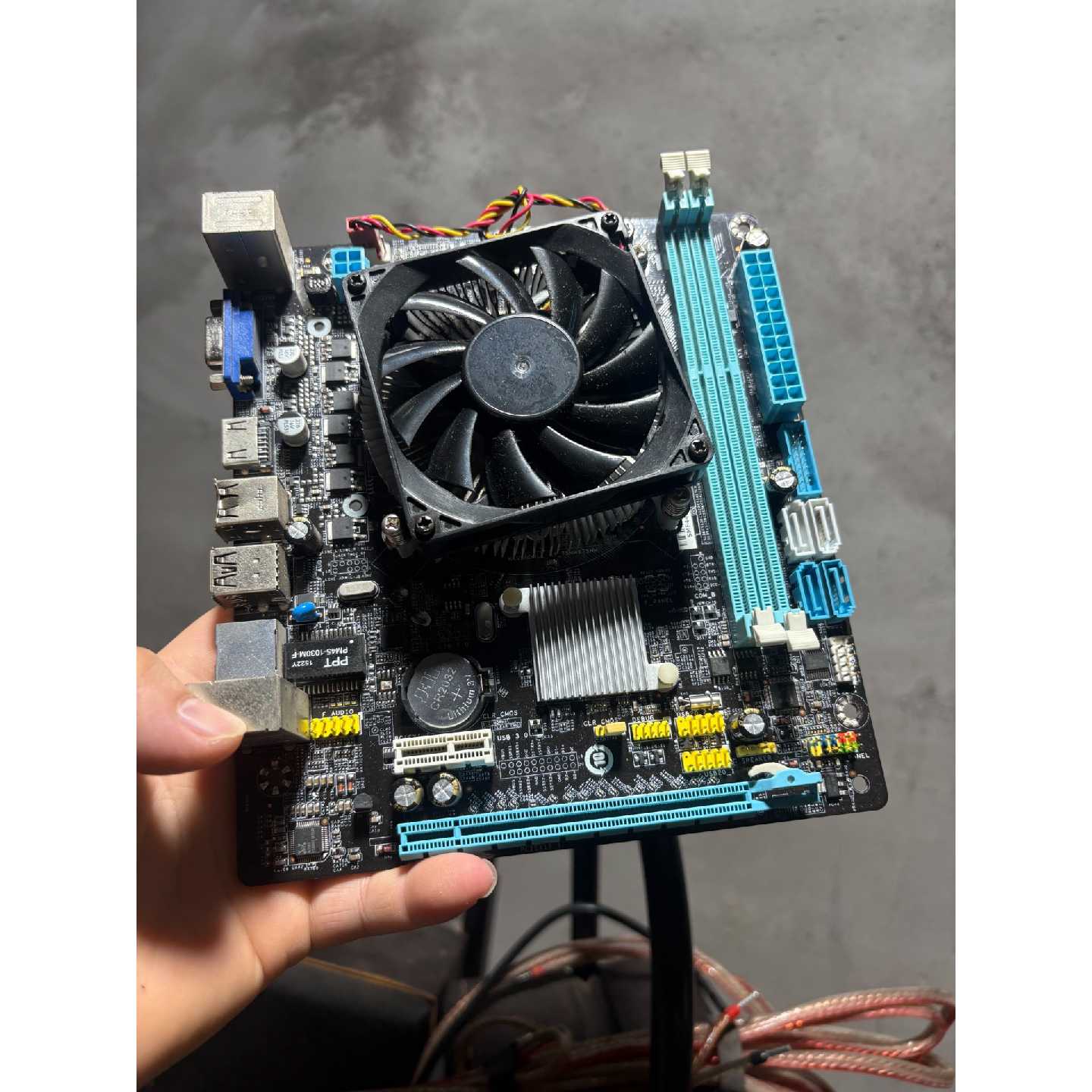昂达H81C VBR3 战警H81 主板G1840处理器 工业主板图片