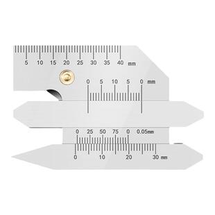 焊接检验尺焊缝尺焊缝规HJC40角度规量规焊接量尺焊缝检测尺hjc60