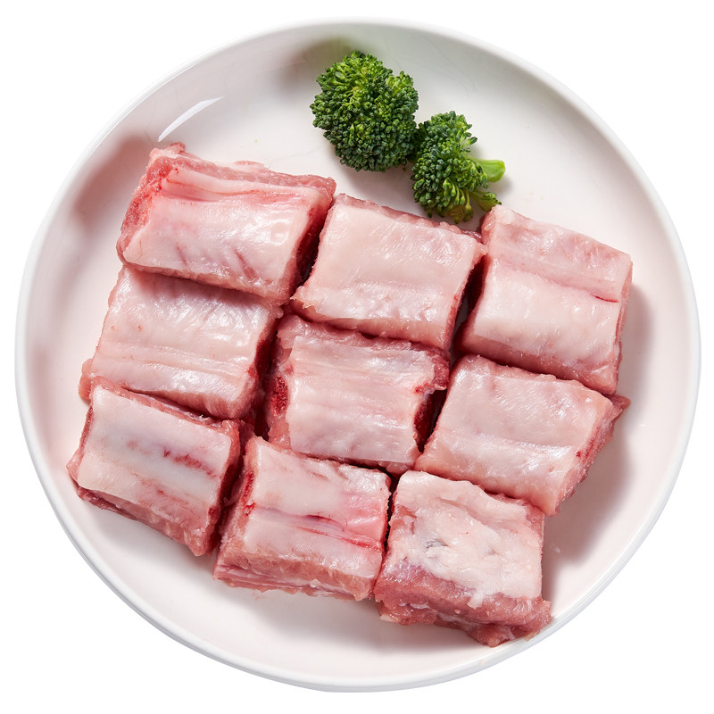 【鲜切速冻】中粮家佳康亚麻籽猪肉前夹五花大排扇骨筒骨块爆款