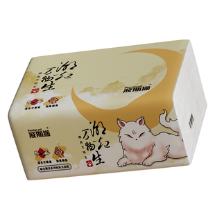 波斯猫大包加厚纸巾抽纸整箱母婴家用实惠装餐巾纸卫生纸面巾纸抽