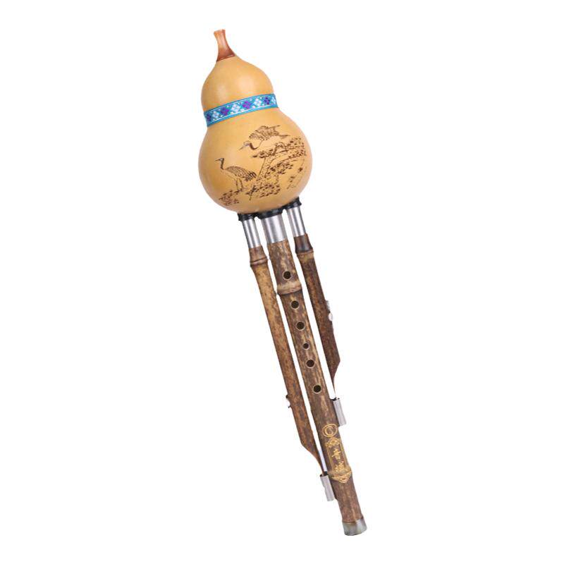 葫芦丝乐器初学者C调降B调F调七孔紫竹胡葫丝防摔儿童小学生专用