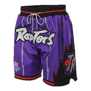 【JUSTDON联名】MN猛龙队95-96赛季球裤潮流运动健身短裤男NBA