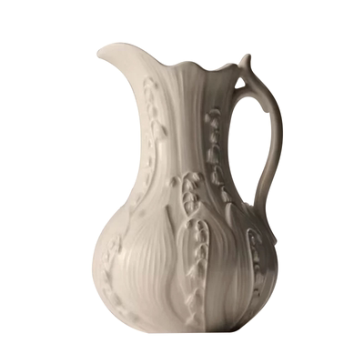 lenox铃兰015浮雕陶瓷水养花瓶客厅摆件乔迁生日礼物女生高档送礼