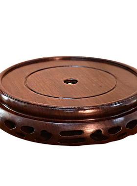 新款LED发光实木底座佛像摆件