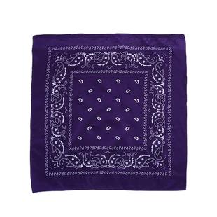 涤纶腰果花方巾嘻哈方巾街舞发带潮运动印花头巾男女时尚围巾围脖