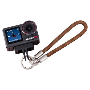 斯达飞适用于DJI大疆action6/5pro/4手绳手机挂绳运动相机防摔防丢安全保护斜挎便携编织快拆通用多功能配件