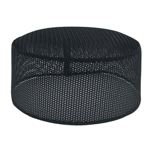 礼拜帽夏季网眼男士回帽子男新款网孔透气网孔回族帽平顶帽网帽