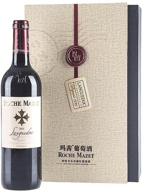 建发酒业法国原瓶进口玛茜红酒