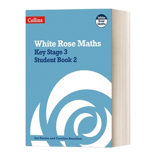 英文原版 Collins Key Stage 3 Maths Student Book 2 White Rose Maths 白玫瑰数学 英国初中数学学生用书 2 进口英语原版书籍