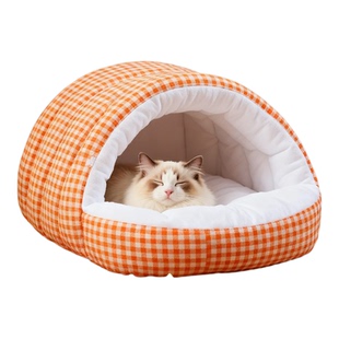 猫窝冬加厚全封闭式冬日猫咪睡窝猫床冬天保暖安全感窝新式冬季