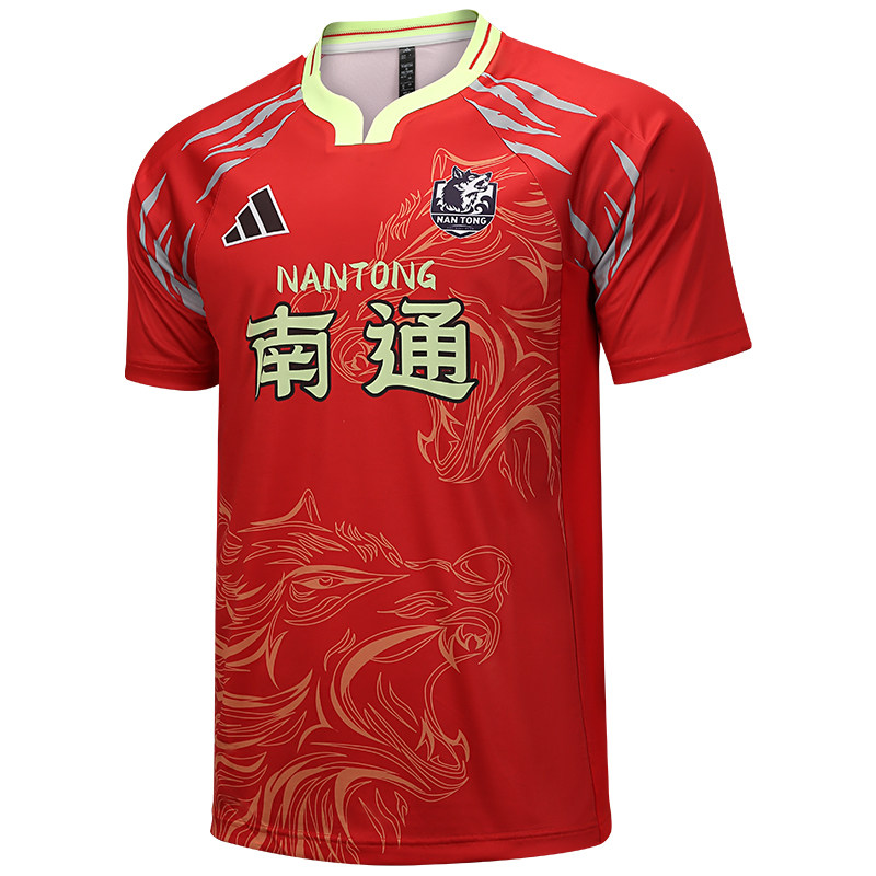苏超官方阿迪球衣南通队ADIDAS主场球迷成人儿童球衣速干短袖T恤