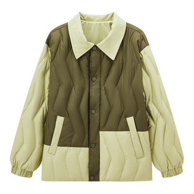 男女童轻薄羽绒外套保暖防寒