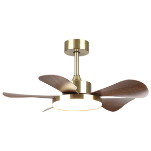 2026新款餐厅风扇灯静音复古带灯吊扇大风力卧室电扇灯家用一体