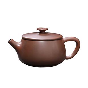 大容量300ml汉瓢壶可提转汉瓦壶原矿泥料钦州坭兴陶全手工手拉壶