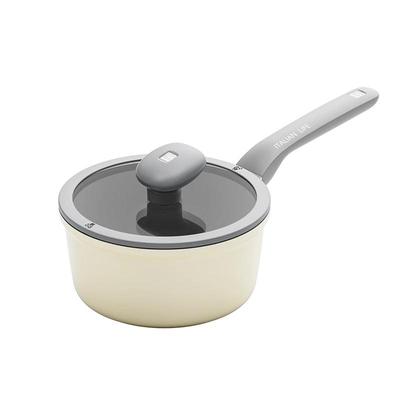 维罗纳钛陶瓷0氟奶锅汤锅婴儿辅食专用锅家用燃磁通用维罗纳