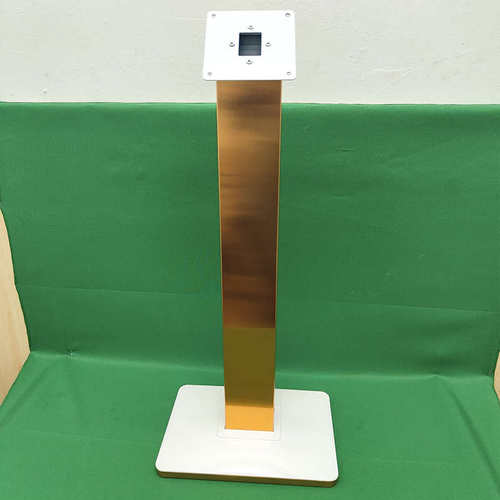 KTV触摸屏底座桌面式支架白金色新款高档美观点歌机桌面支架台架