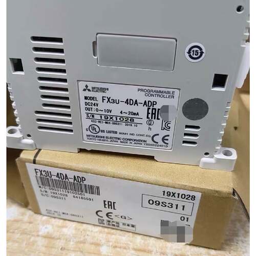 FX3U-4DA-ADP模拟量输入模块，制造。DC2—议价
